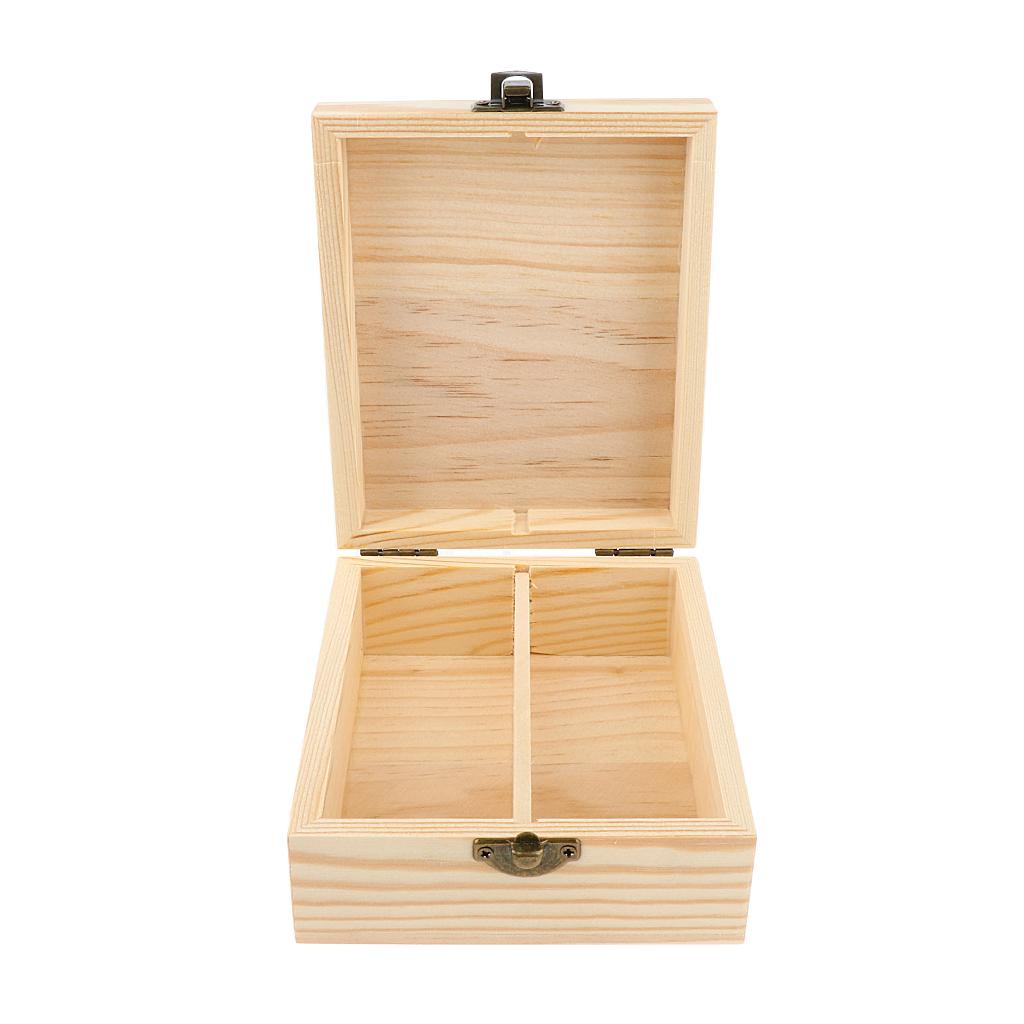 Natural Wood Essential Oil Storage Box Display Carry Case Organizer Holder