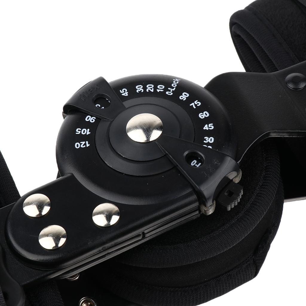 Adjustable Right Leg Knee Support Brace for ACL Ligament Sports Injury S