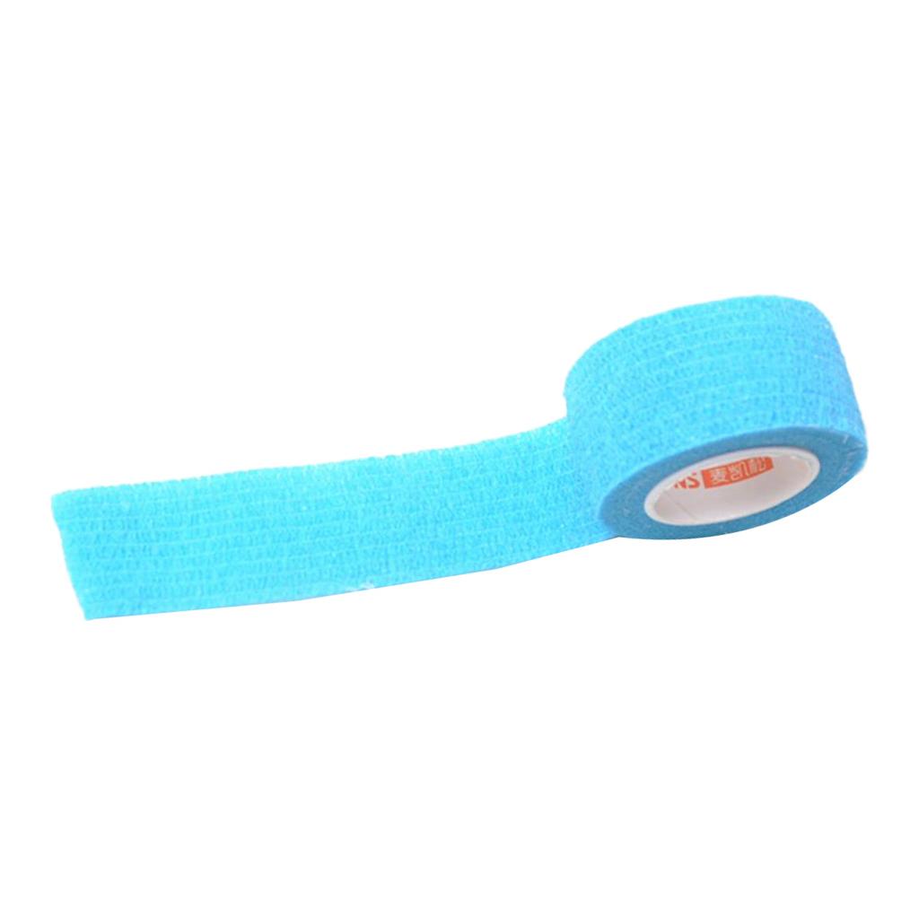 Self Adhesive Bandage Roll Elastic Cohesive Tape First Aid Wrap Light Blue