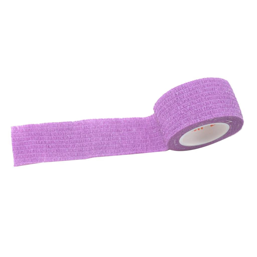 Self Adhesive Bandage Roll Elastic Cohesive Tape First Aid Wrap Purple