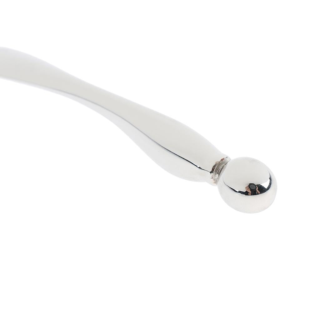 Eye Cream Massage Stick Eye Massager Wand Eye Skin Tightening Tool Silver