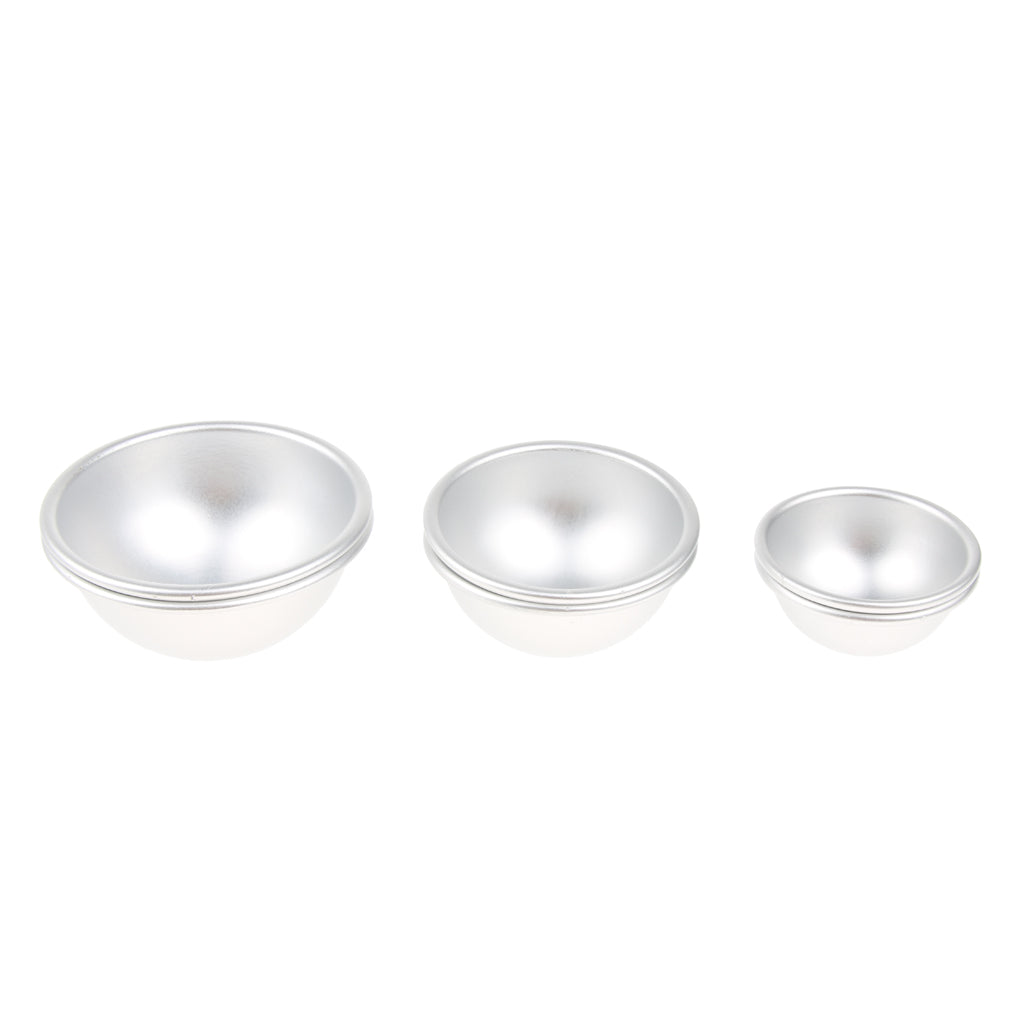 6pcs Bath Bomb Mold Soap Making Mould + Heat Sealer + 200 Heat Shrink Bags