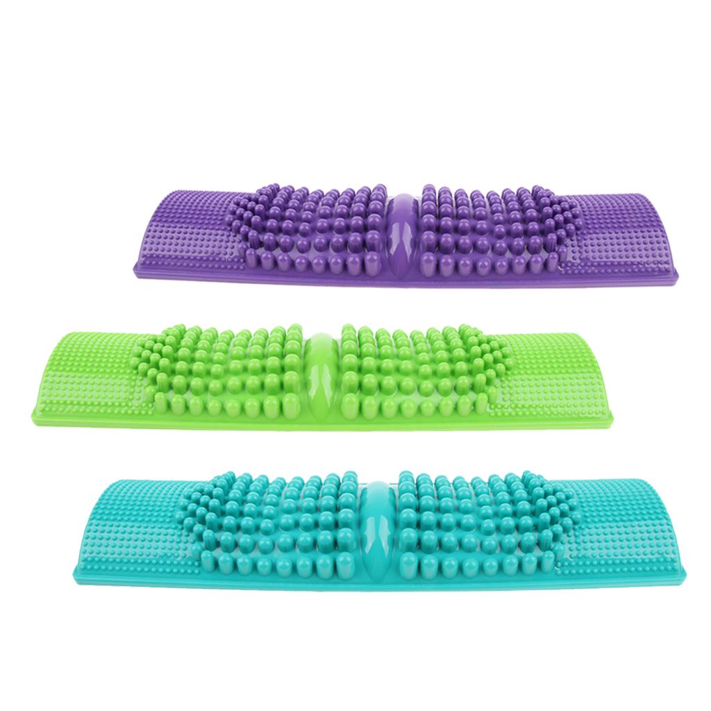 Reflexology Massage Board Tool for Plantar Fasciitis Foot Arch Pain Purple
