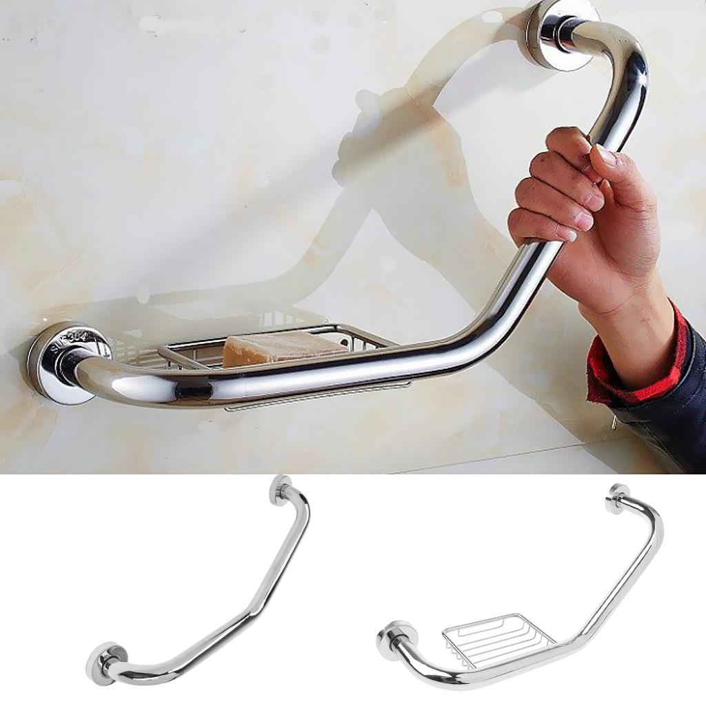 Stainless Steel Bathroom Shower Toilet Bath Grab Bar Safety Grip Handrail