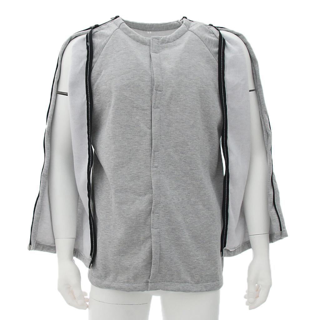 Cotton Nursing Tops / Pants Fracture Patients Pajamas Tops-XL