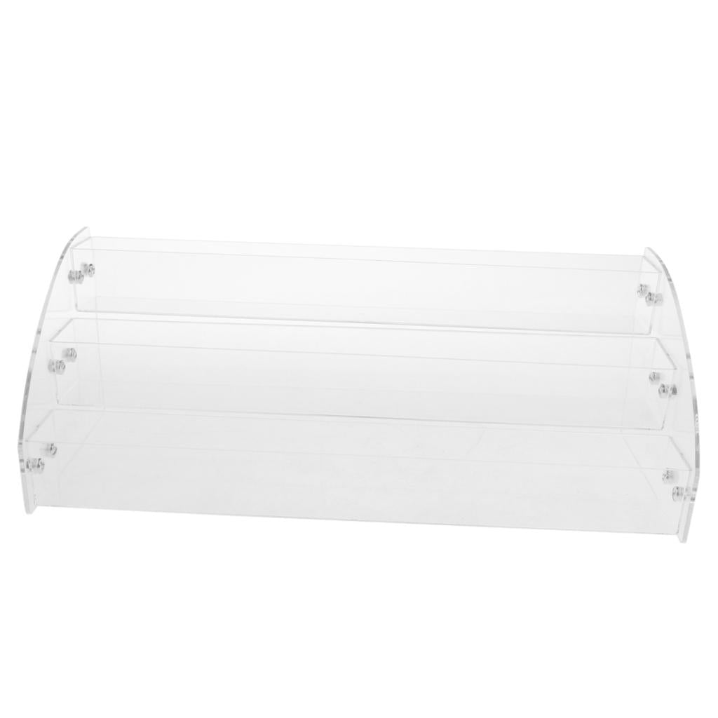 1 Pcs Multi-Layer Acrylic Sunglasses Display Stand Nail Polish Rack 3 Layers