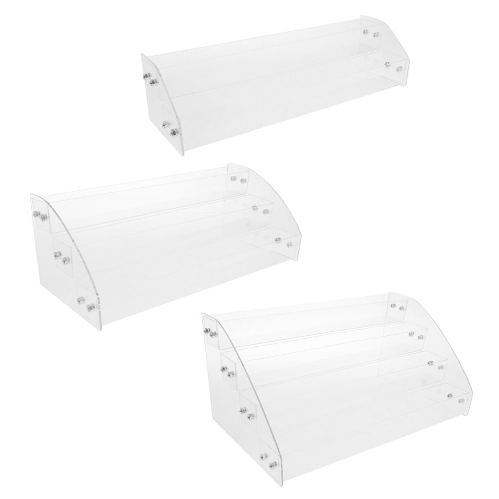 1 Pcs Multi-Layer Acrylic Sunglasses Display Stand Nail Polish Rack 3 Layers