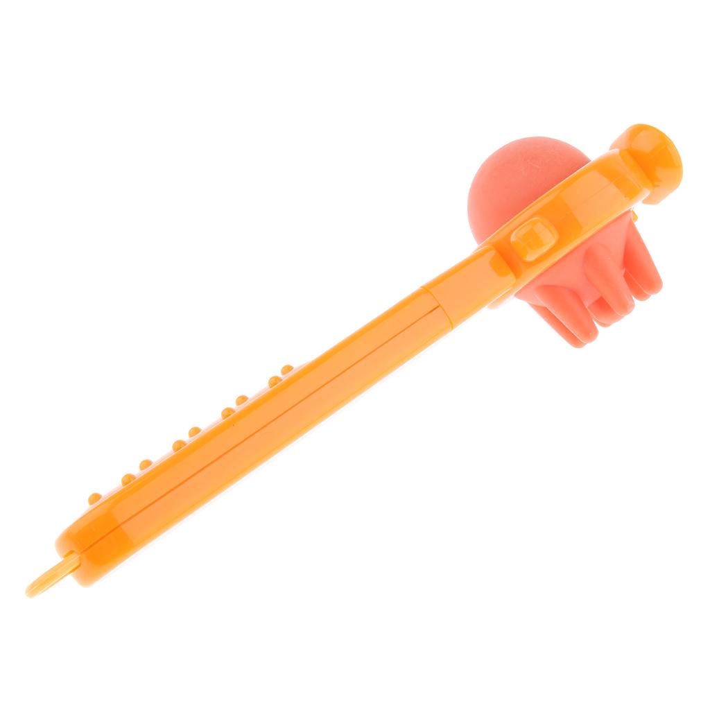 Orange Massage Hammer Stick Knocking Knots Massager Trigger Point Tool