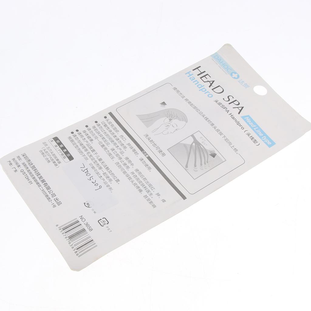 Portable PP Resin Mini Five-finger Head Massager Scalp SPA Scratcher Relax