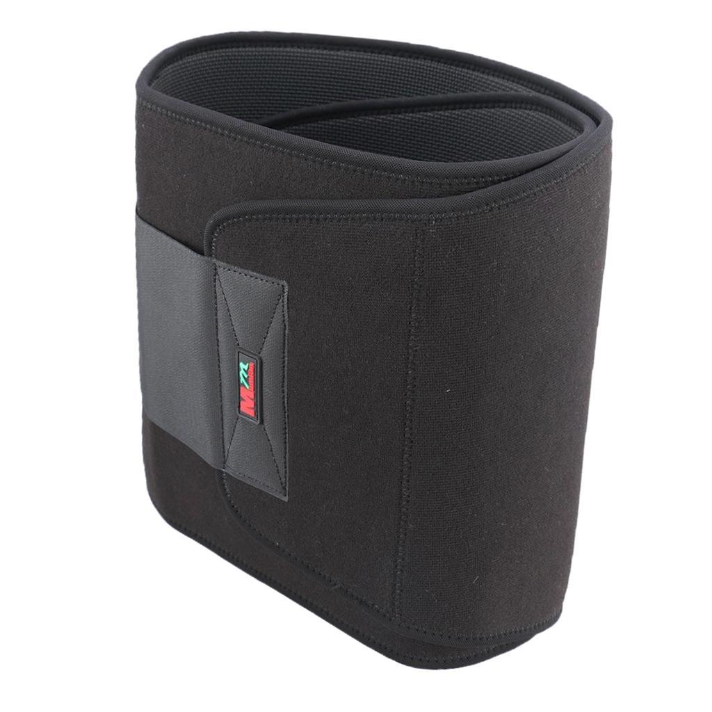 Men Women Sport Waist Support Brace Belt Lumbar Lower Back Pain Relief Black