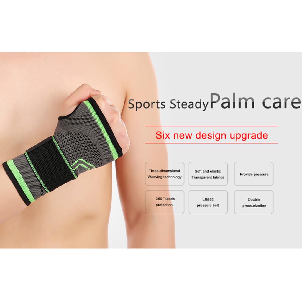 Adjustable Breathable Wrist Hand Brace Support Guard Protector Women Men XL