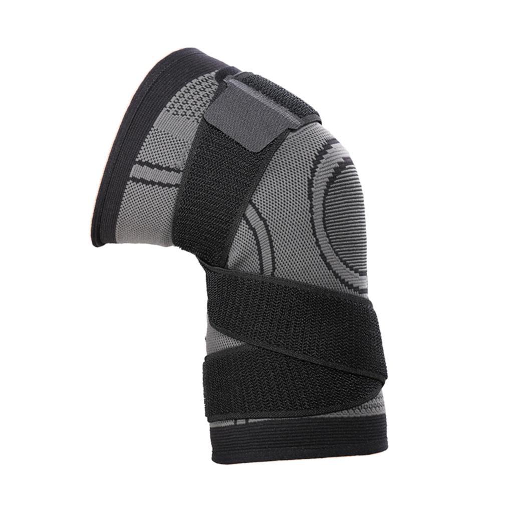 Knee Compression Sleeve support brace for Joint Pain Arthritis Relief L
