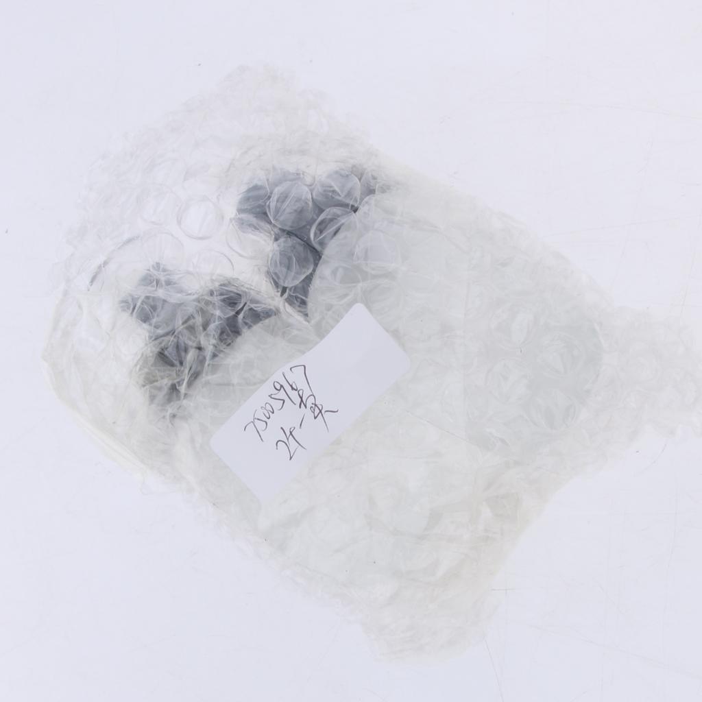 2 Pieces 50ml Frosting Glass Refillable Empty Pump Spray Bottle Black