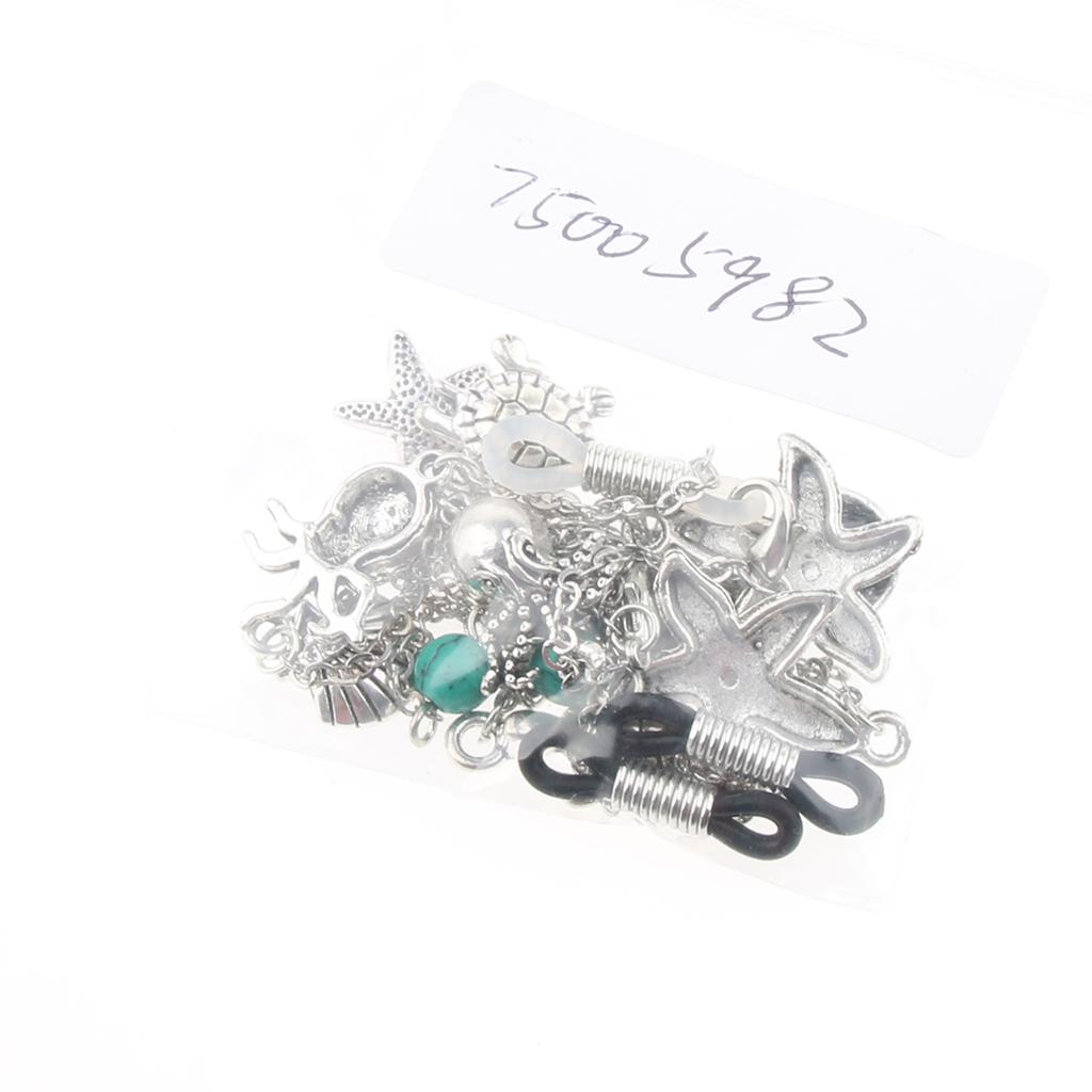 Metal Eyeglasses Glasses Sunglasses Holder Necklace Chain Cord Retainer