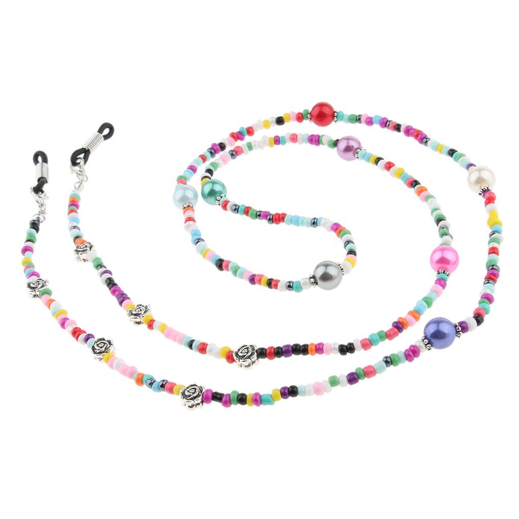 Anti-Slip Colorful Eyeglass Chain Rope Spectacles Cord Retainer Band Strap