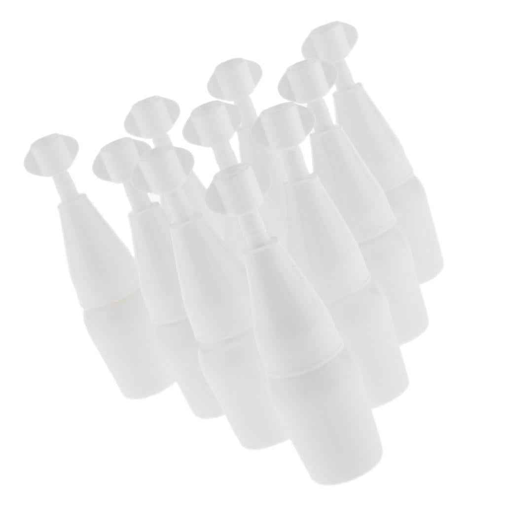 10 Pieces Liquids Dropper Bottles Travel Empty Squeezable Container 5ML