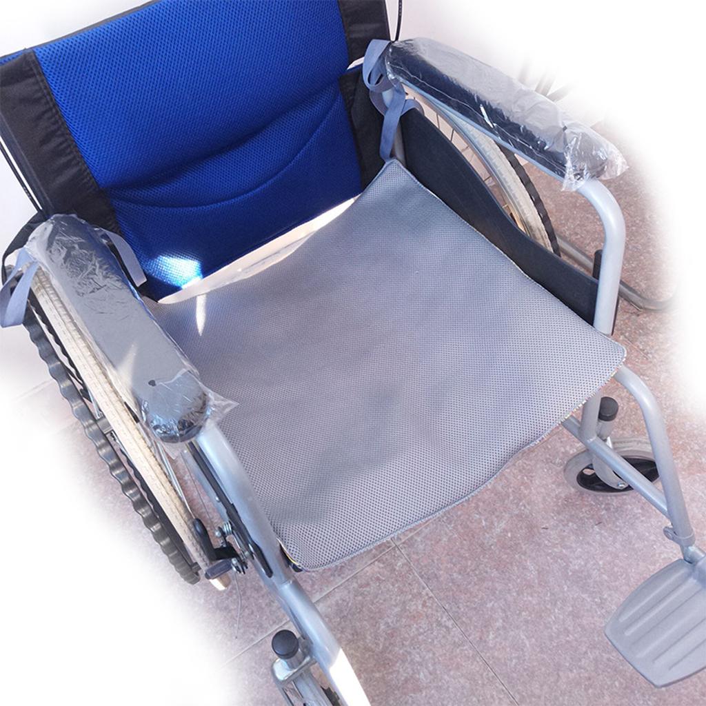 Large Breathable Wheelchair Cushion Office Computer Chair Seat Pad Yellow