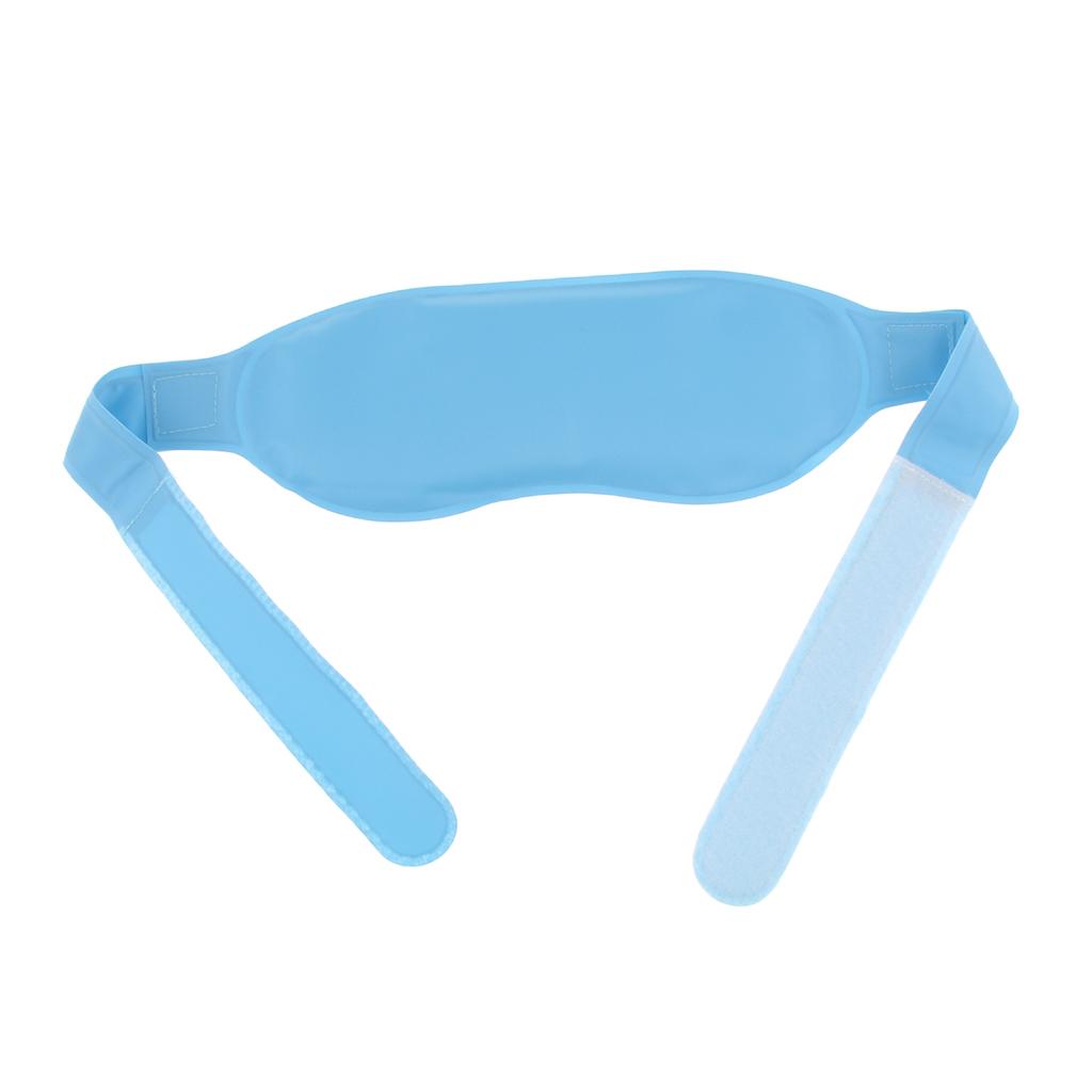 Gel Cooling Eye Mask Cold Pack Warm Heat Soothing Eye Fatigue Therapy