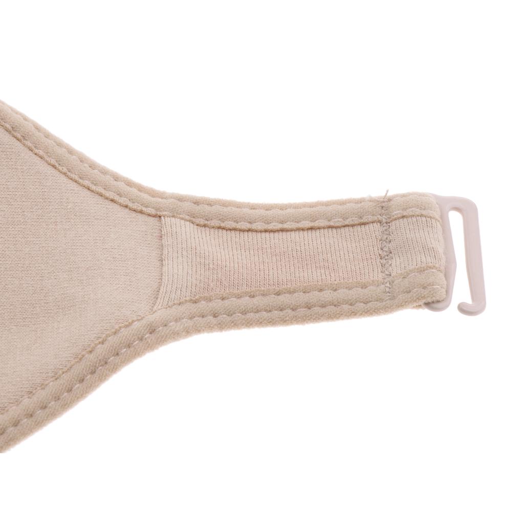 Right Breast Sweat Pads Women Silicone Breast Forms Cotton Protect Pocket M