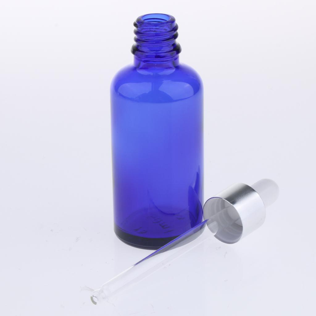 6Pcs Glass Eye Dropper Dispenser Bottles for Essential Oils Perfume 100ML