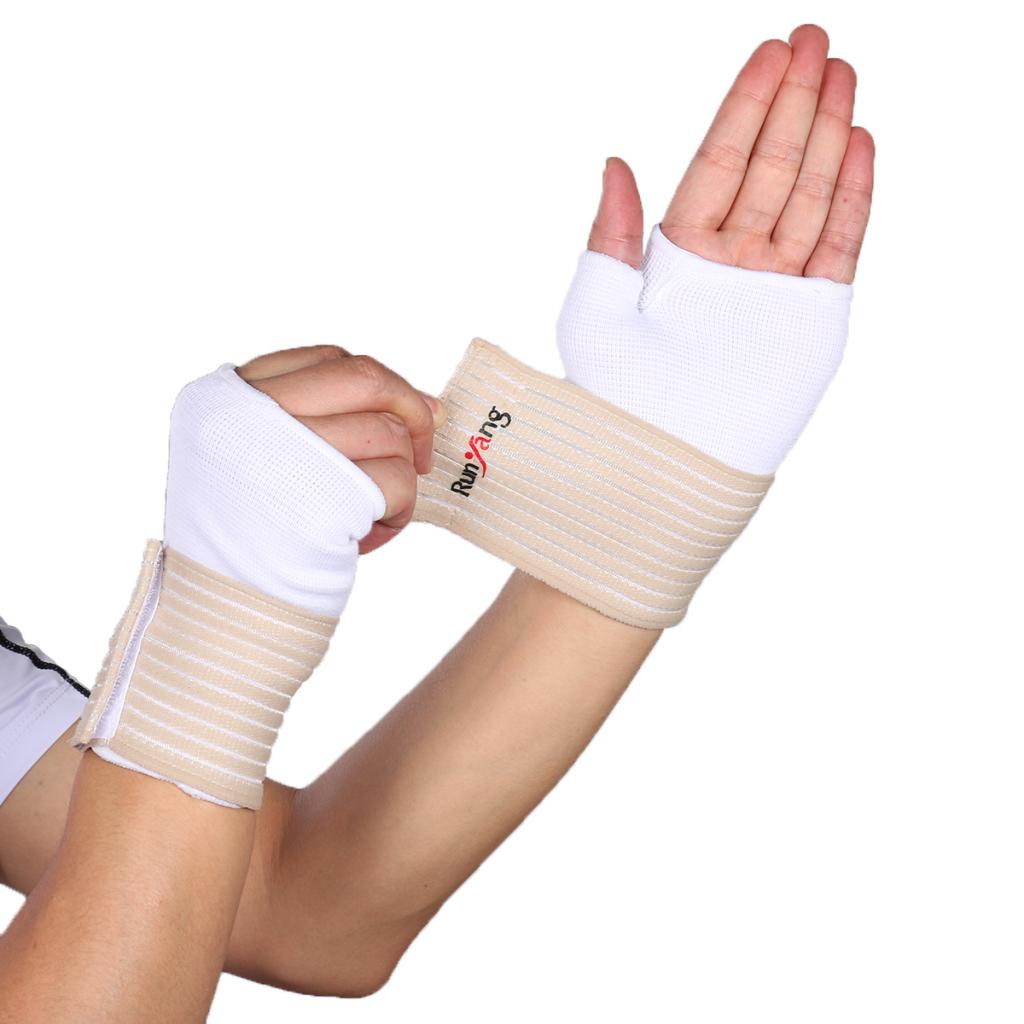 2x Universal Wrist Brace Support Strap Band Forearm Wrap Bandage Wristband M