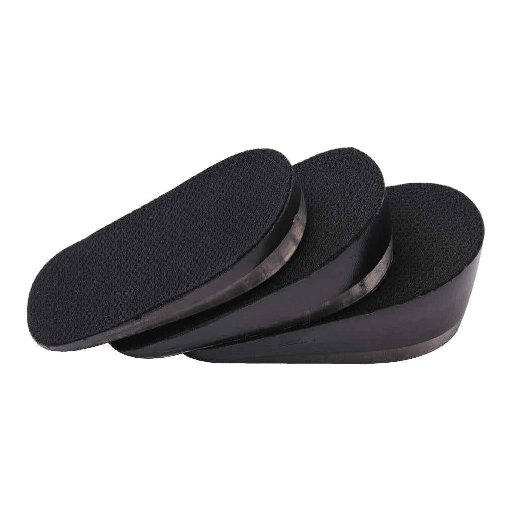 Silicone Height Increase Insoles Elevator Shoes Insole For Men Women 1.5cm