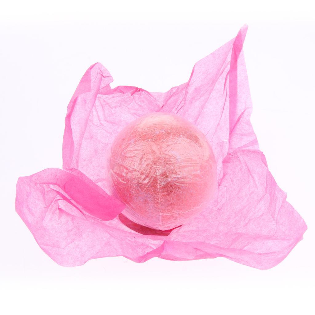 6 Pieces Women Scented Bubble Bath Salt Essential Balls Set Kit 110g