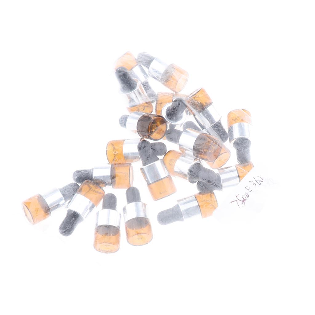 20pcs Mini Refillable Glass Plastic Dropper Bottle for Essential Oils 1ML
