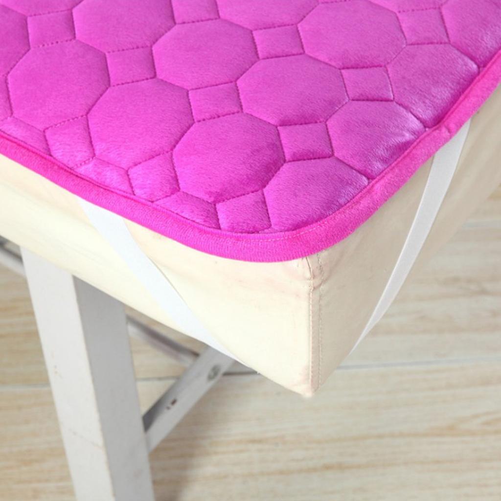 Beauty SPA Massage Bed Cover Sheet Mattress With Face Hole 190 x 80cm Purple