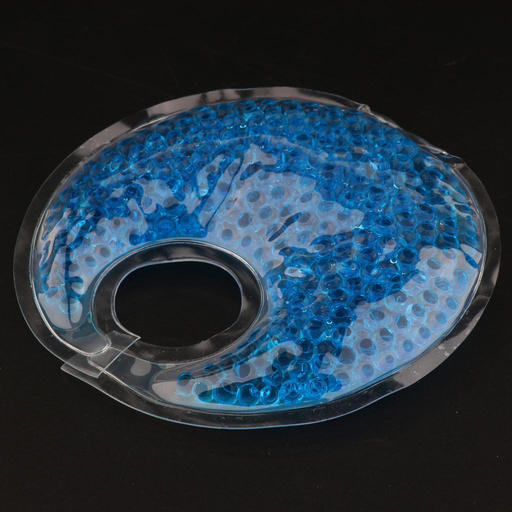 Thermal Gel Pad Heating Pad Hot Cold Compress for Breastfeeding Blue