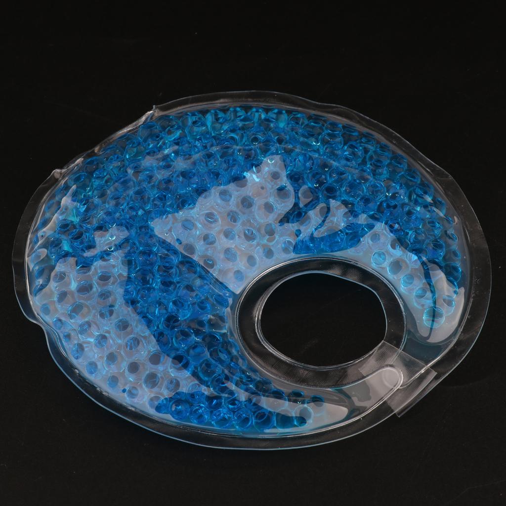 Thermal Gel Pad Heating Pad Hot Cold Compress for Breastfeeding Blue