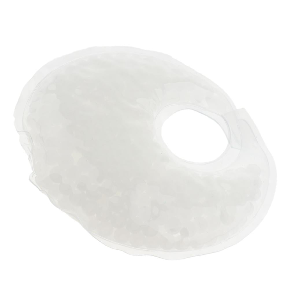 Thermal Gel Pad Heating Pad Hot Cold Compress for Breastfeeding White