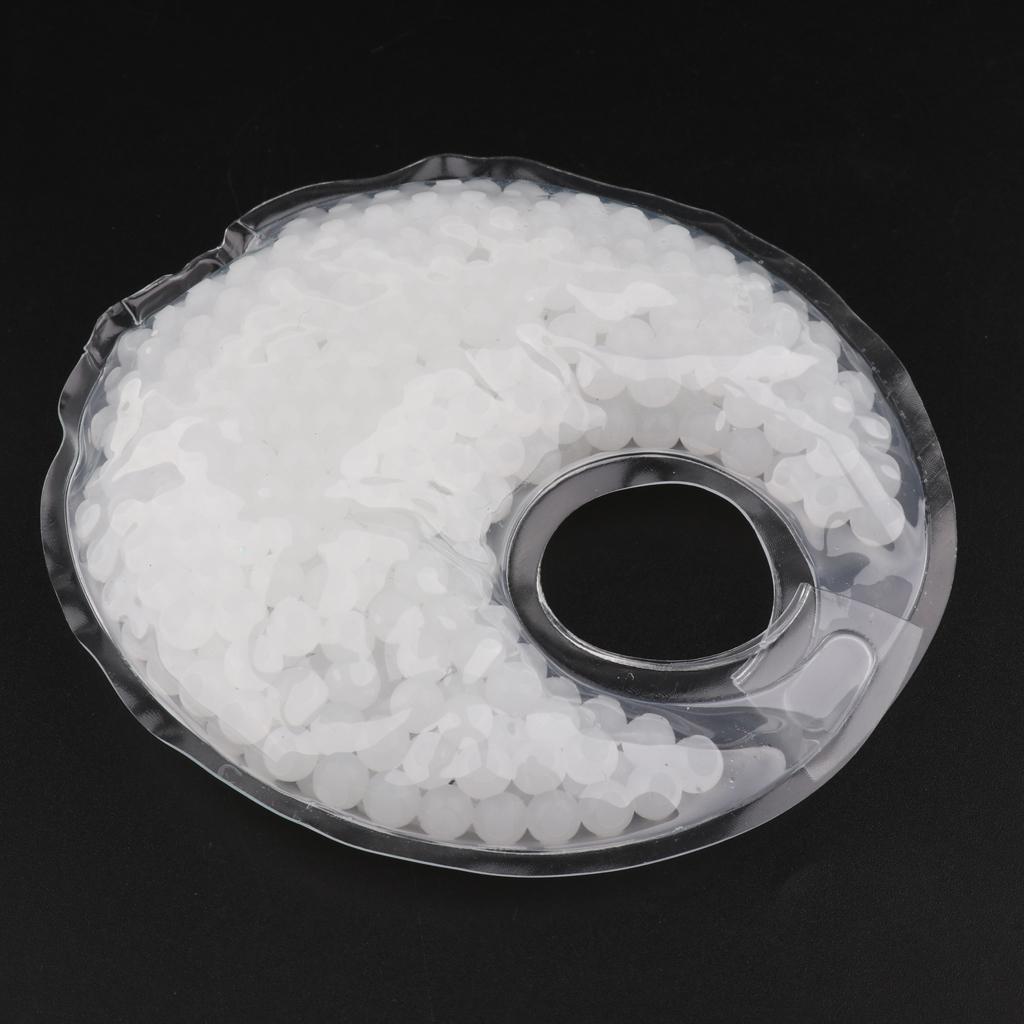 Thermal Gel Pad Heating Pad Hot Cold Compress for Breastfeeding White