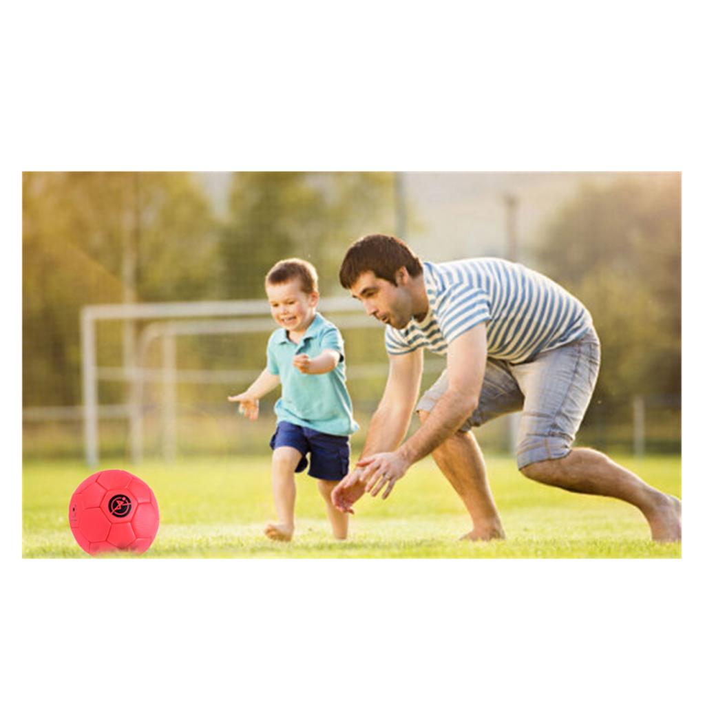 Football soccer ball size 2 for kids Youth Skills Practice with Pump Yellow