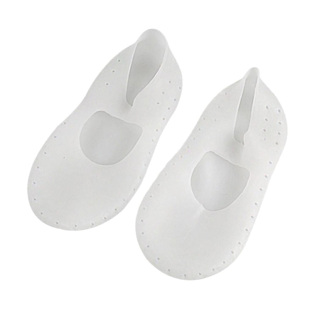 Silicone Gel Moisturizing Sock Cracked Foot Skin Care Protector Massager S