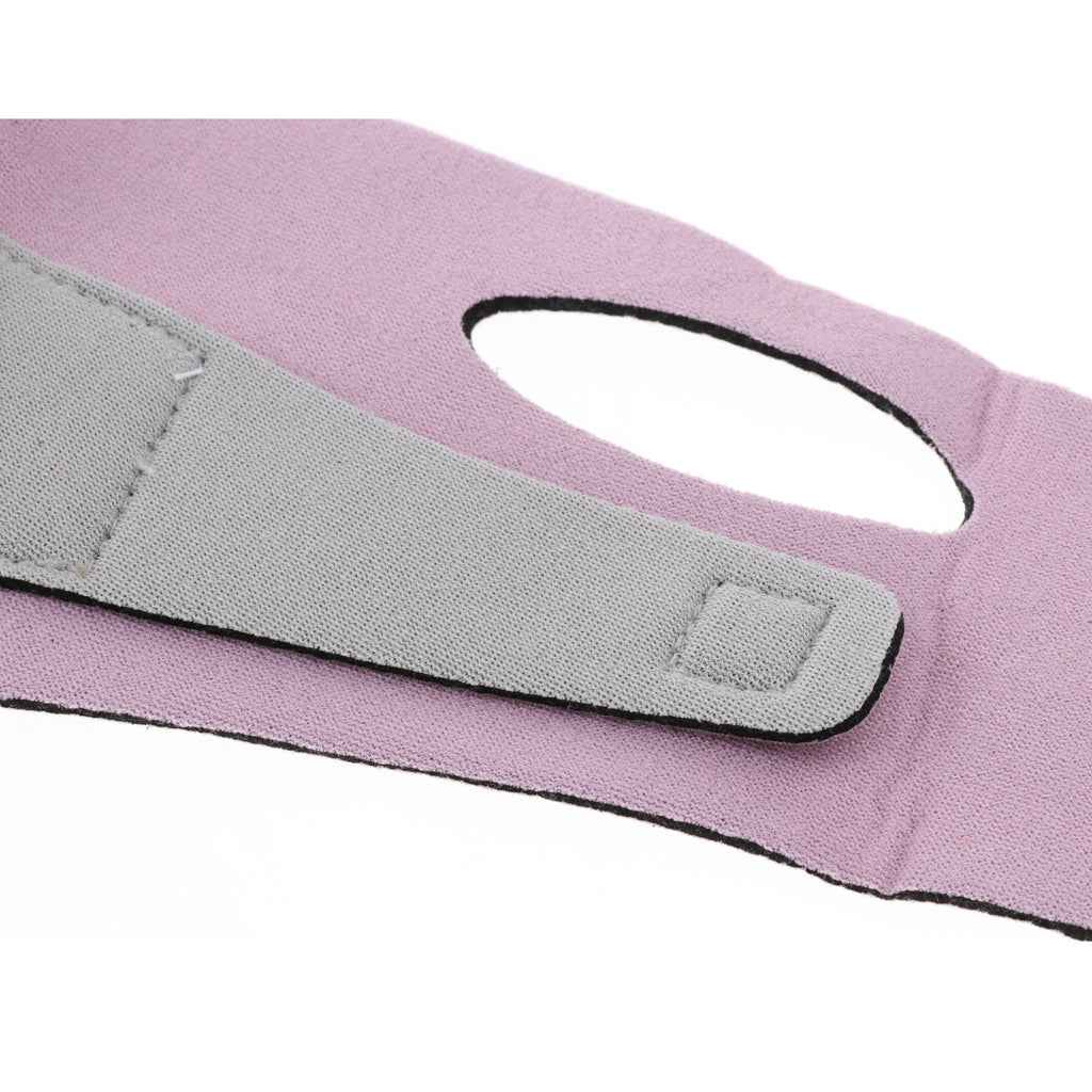 Chin Cheek Shaper Strap Belt V Line Facial Neck Lifting Firming Tool Pink