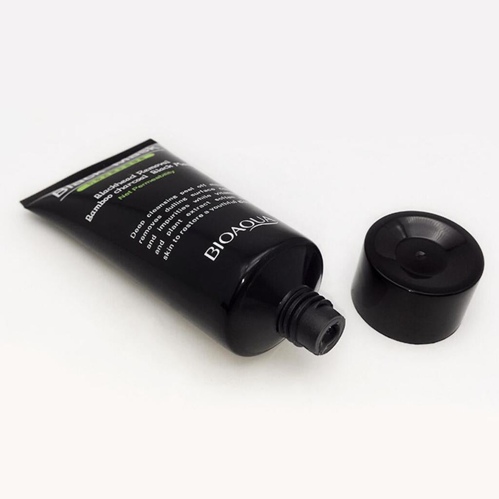 6x60ml Charcoal Blackhead Remover Mask Cleaning Bamboo charcoal 60g