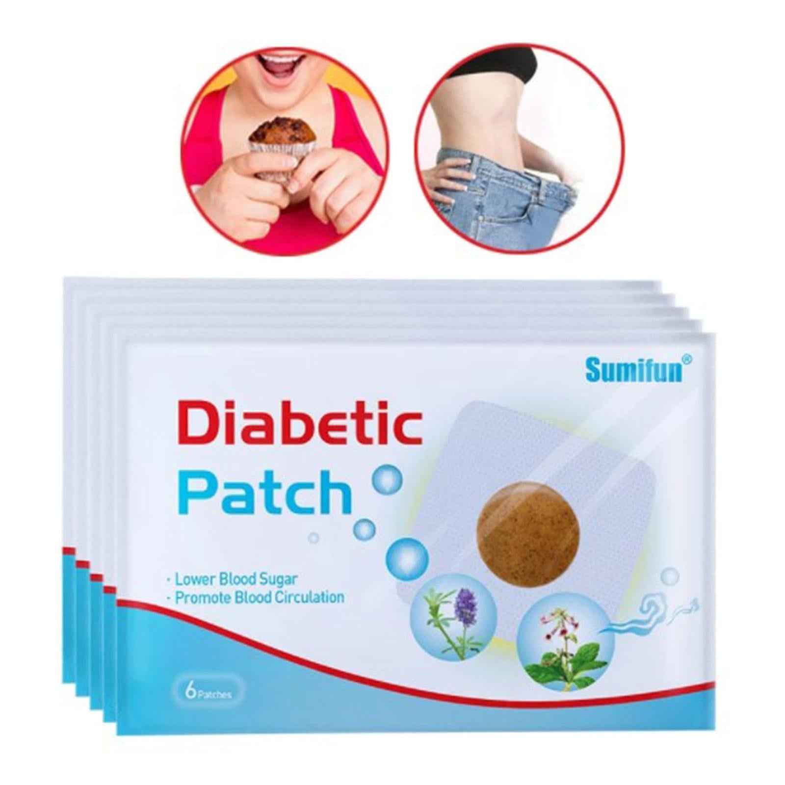 6Pcs Diabetic Patch Stabilize Blood Sugar Balance Glucose Plaster Patch Pads