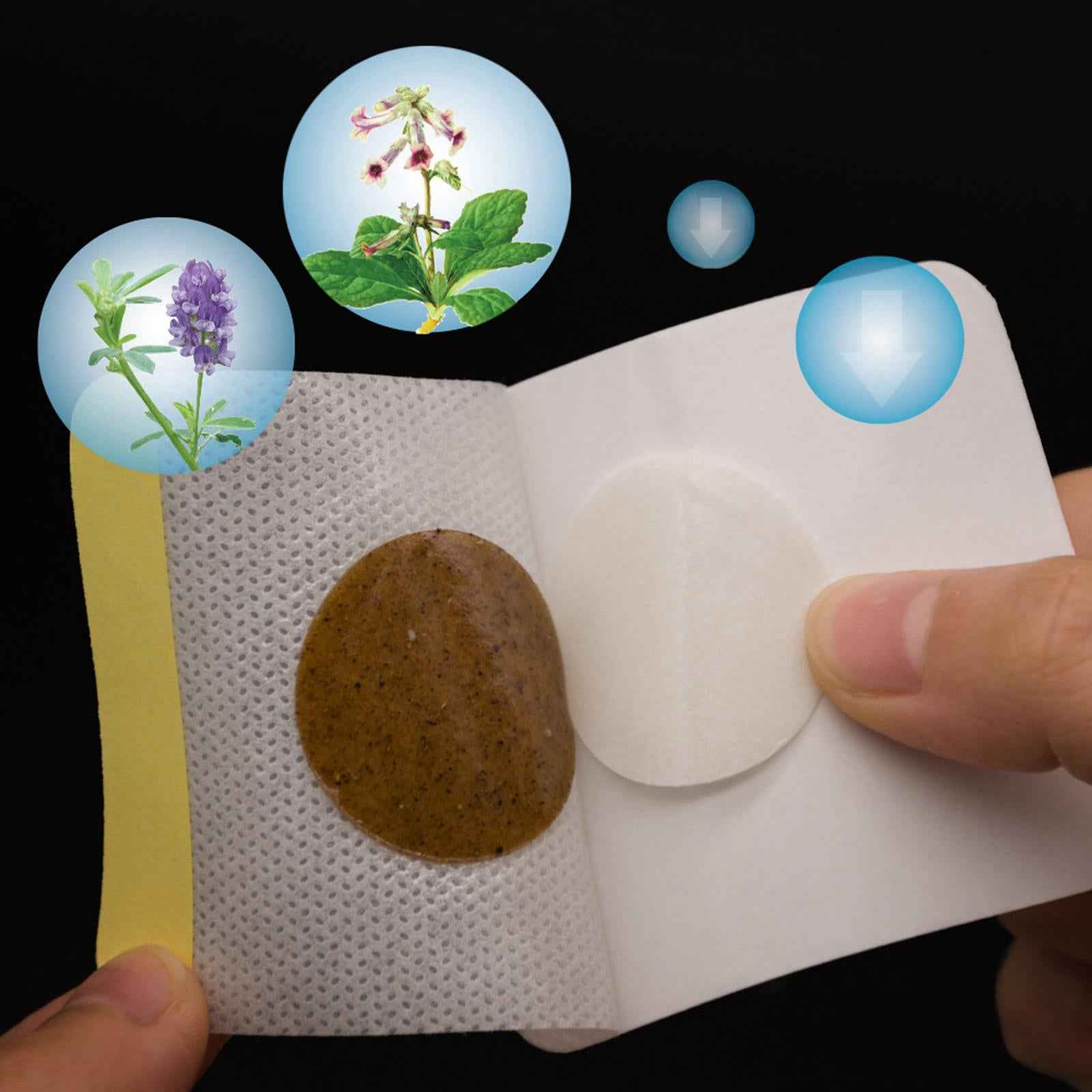 6Pcs Diabetic Patch Stabilize Blood Sugar Balance Glucose Plaster Patch Pads