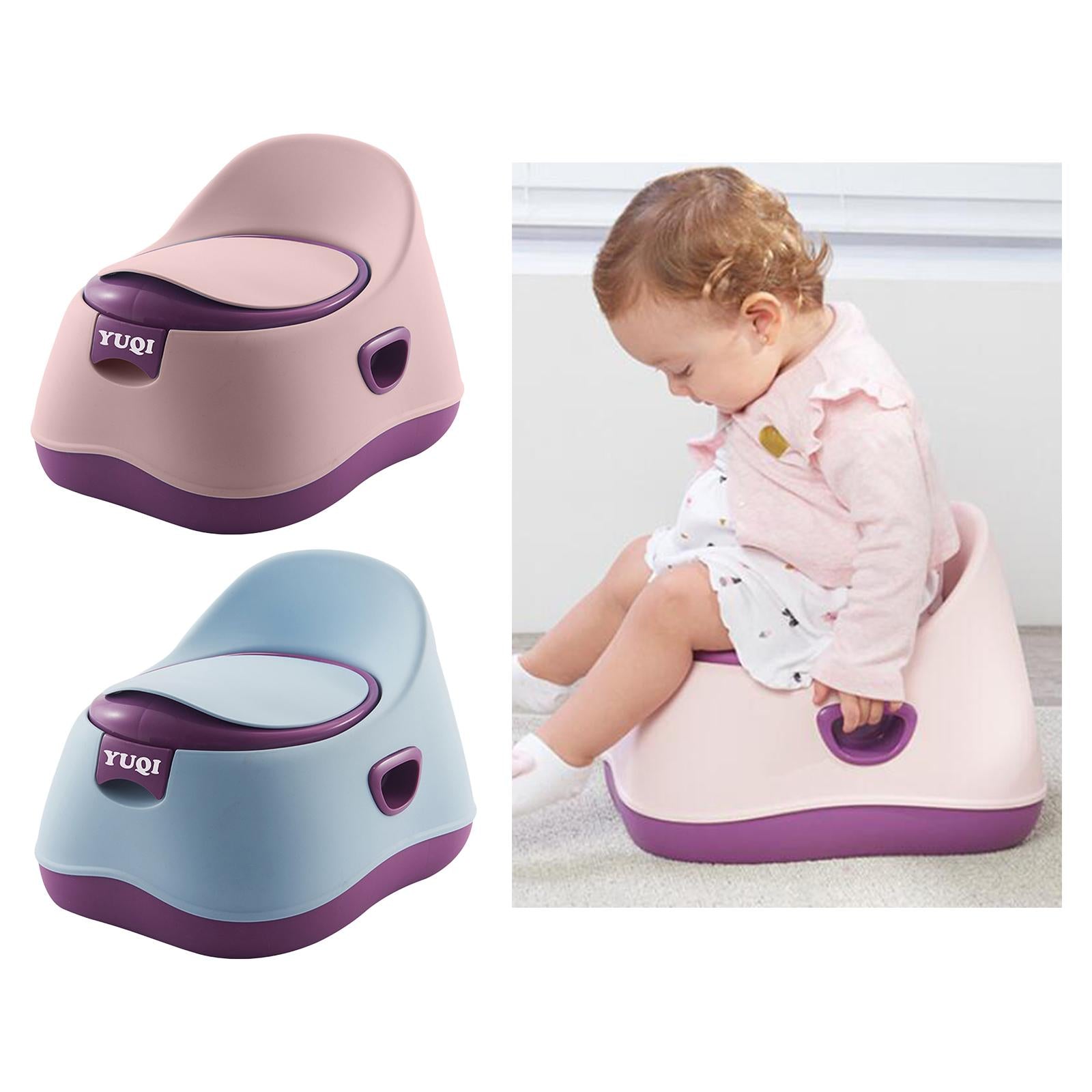 Comfortable Potty Training Chair Removable Container for Boys and Girls pink