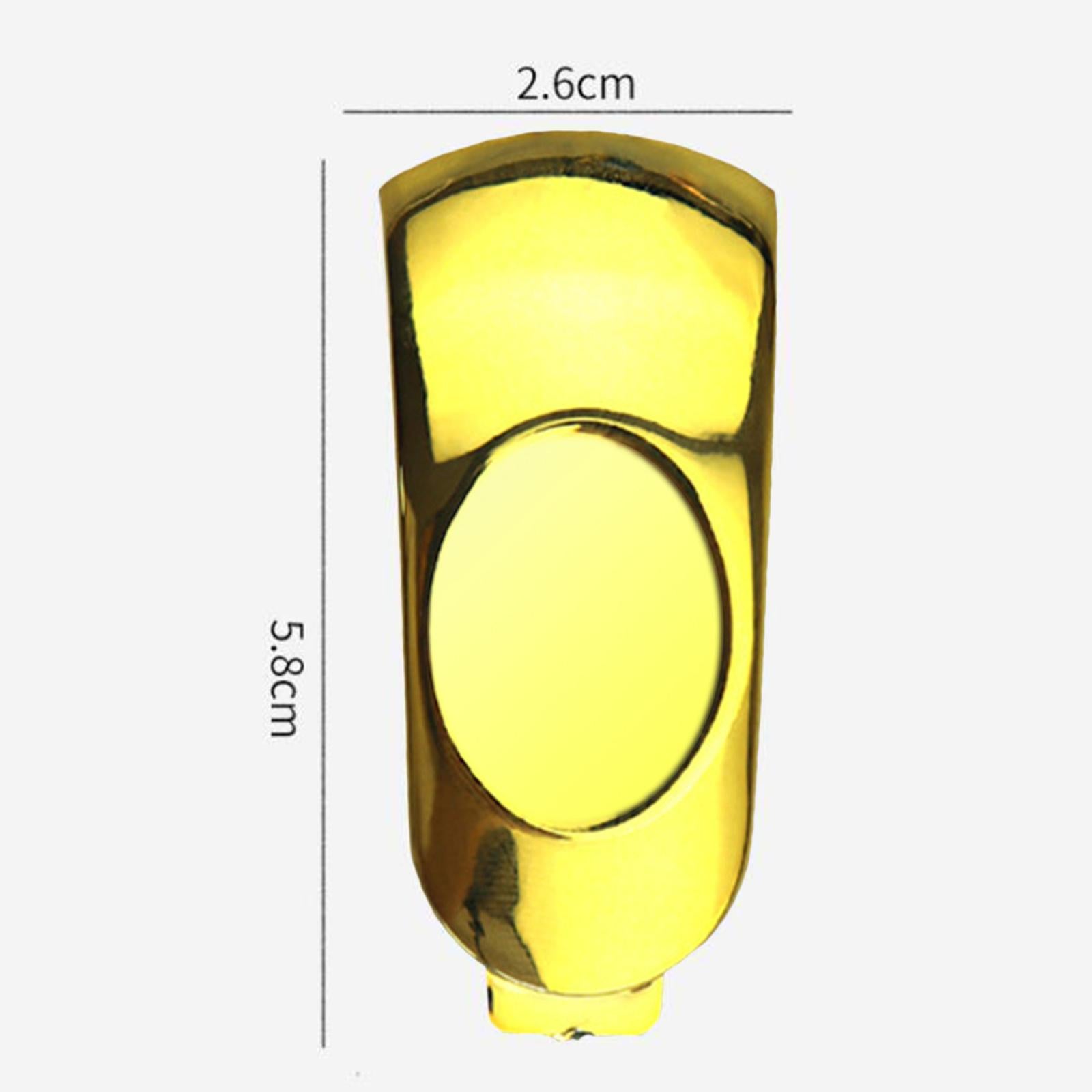 DIY Hair Clipper Modified Shell Decorative Button for Wahl 8148 Trimmer Golden