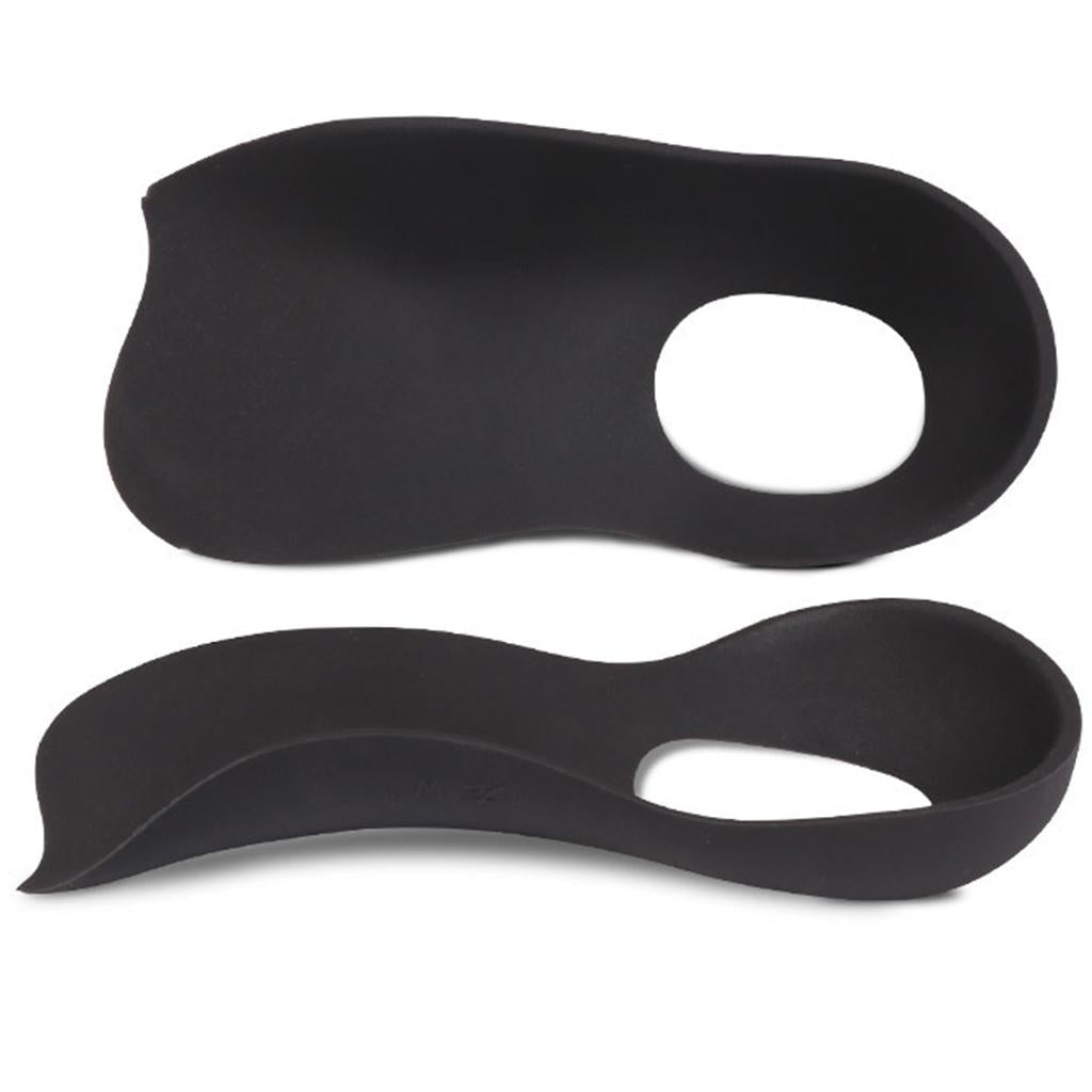 Arch Support Insole Flat Foot Gel Pad Orthopedic Foot Child Women Black L
