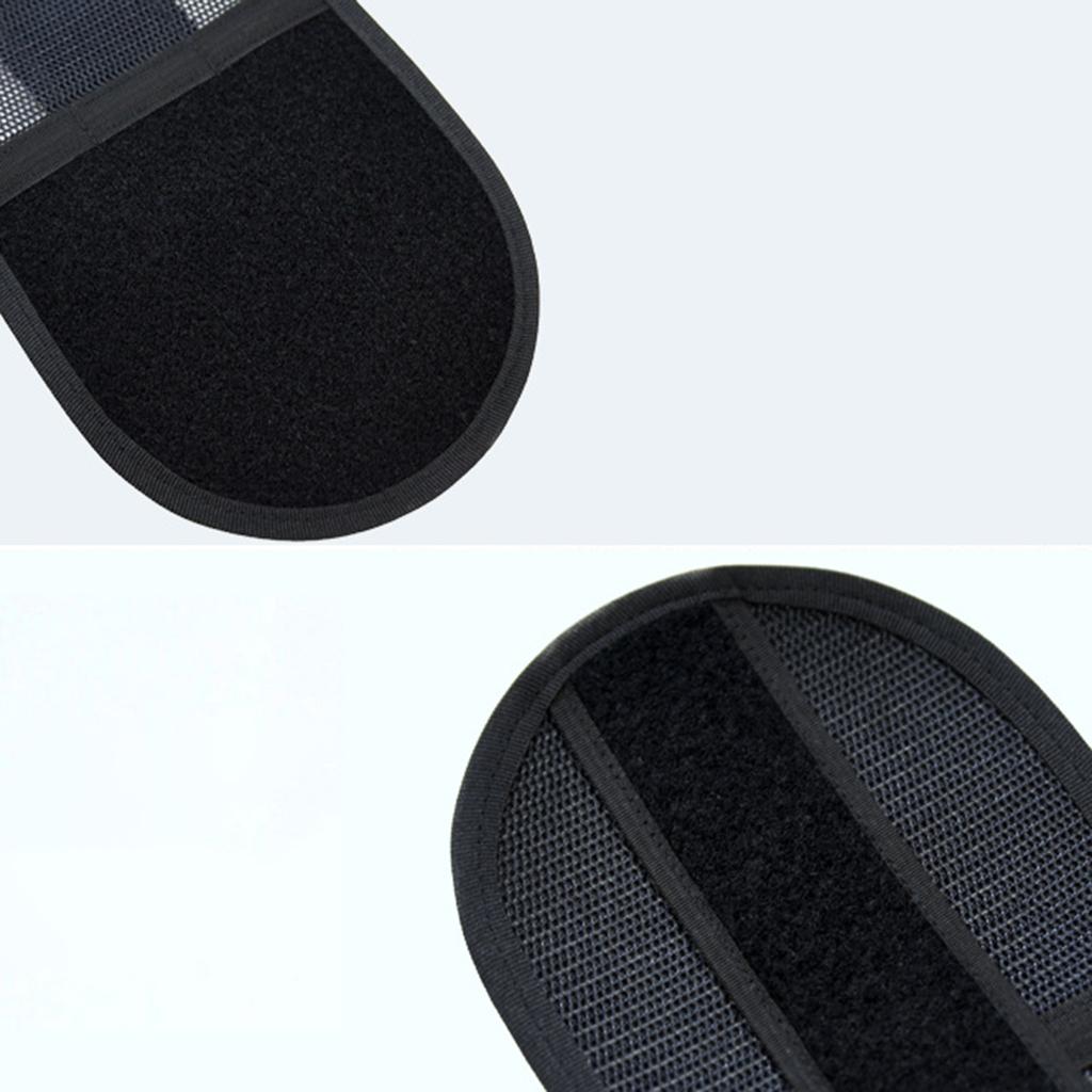 Back Support Belt Breathable Mesh Panels Lumbar Support Back Brace XL