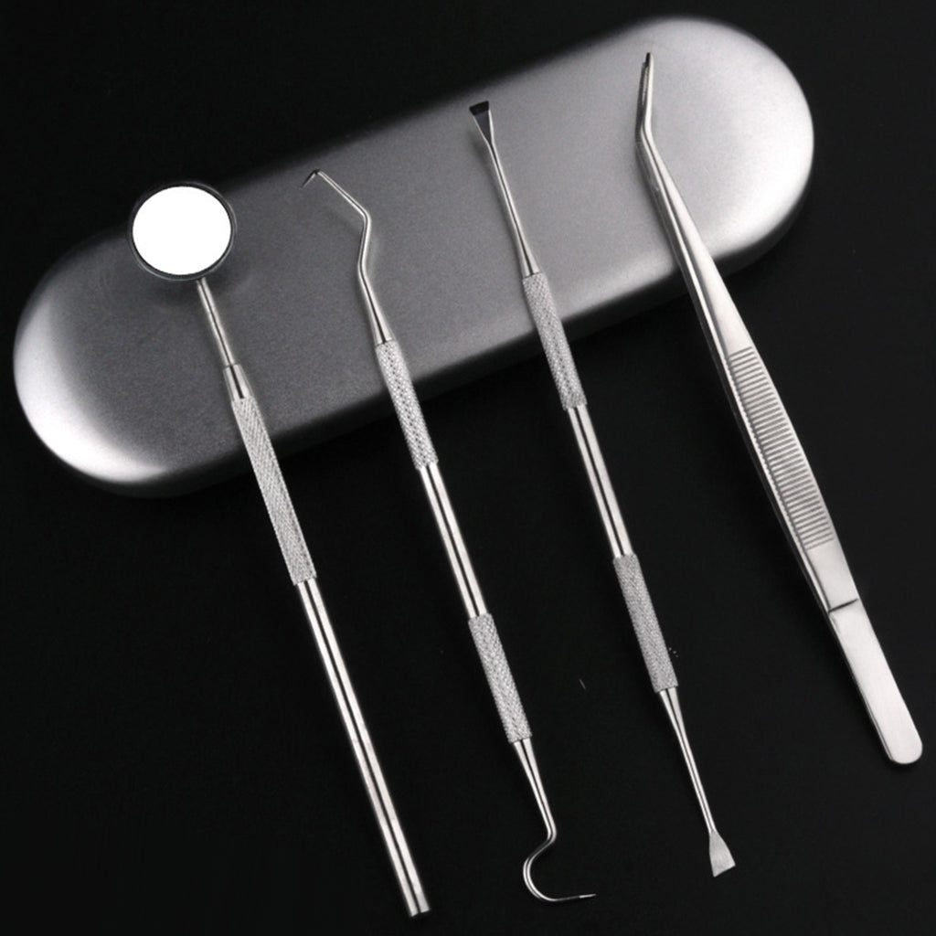 Dental Instrument Details Cleaner Oral Care Stainless Steel 6 pieces