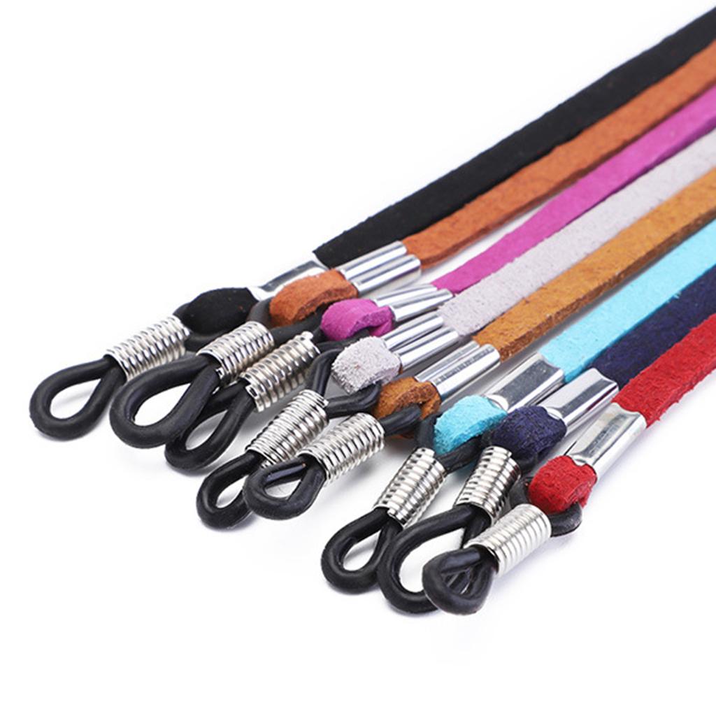 5xEyeglass Strap Non-Slip Stretchy Universal Rope Eyewear Retainer Sports Blue