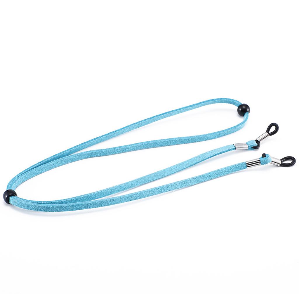 5xEyeglass Strap Non-Slip Stretchy Universal Rope Eyewear Retainer Sports Blue