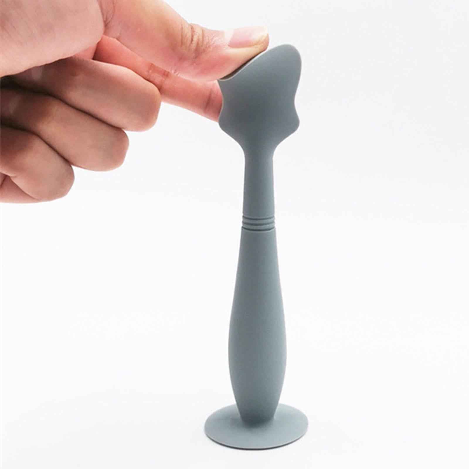Baby Butt Cream Applicator Mini Rash Cream Brush for Baby Newborn Gray
