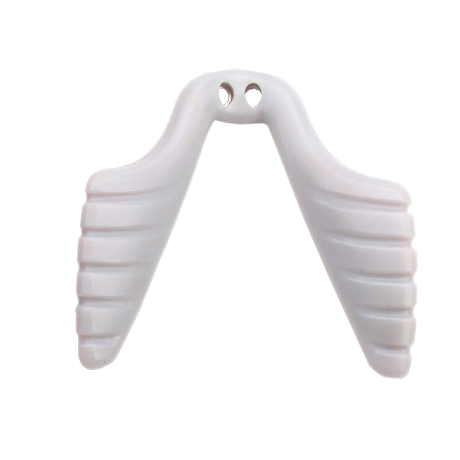 6xGlasses Nose Pad Screw in Nose Pad Anti Slip U Shaped Soft for Eye Glasses Gray