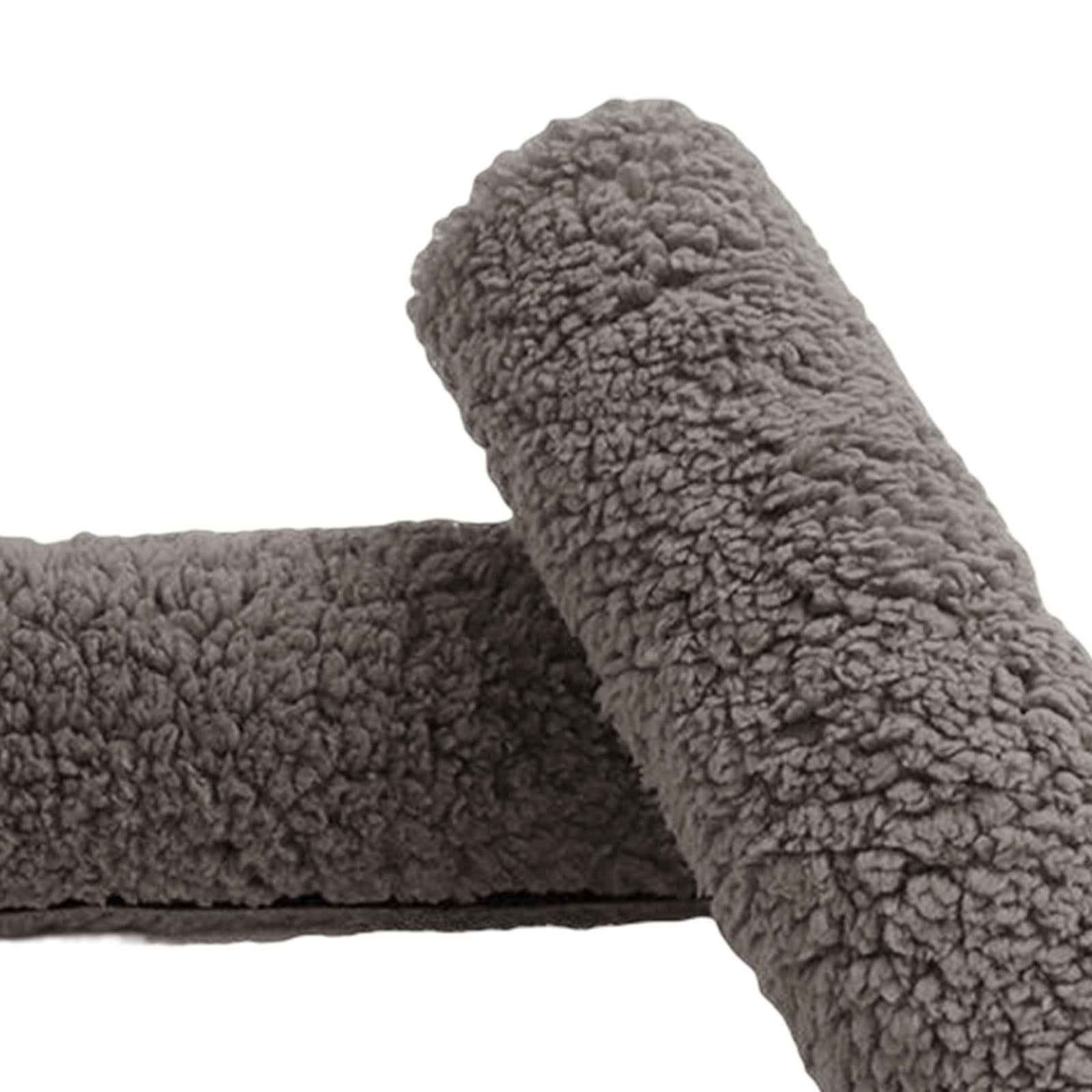 2Pcs Wheelchair Armrest Pads for Universal Protection Relieve Pressure Gray