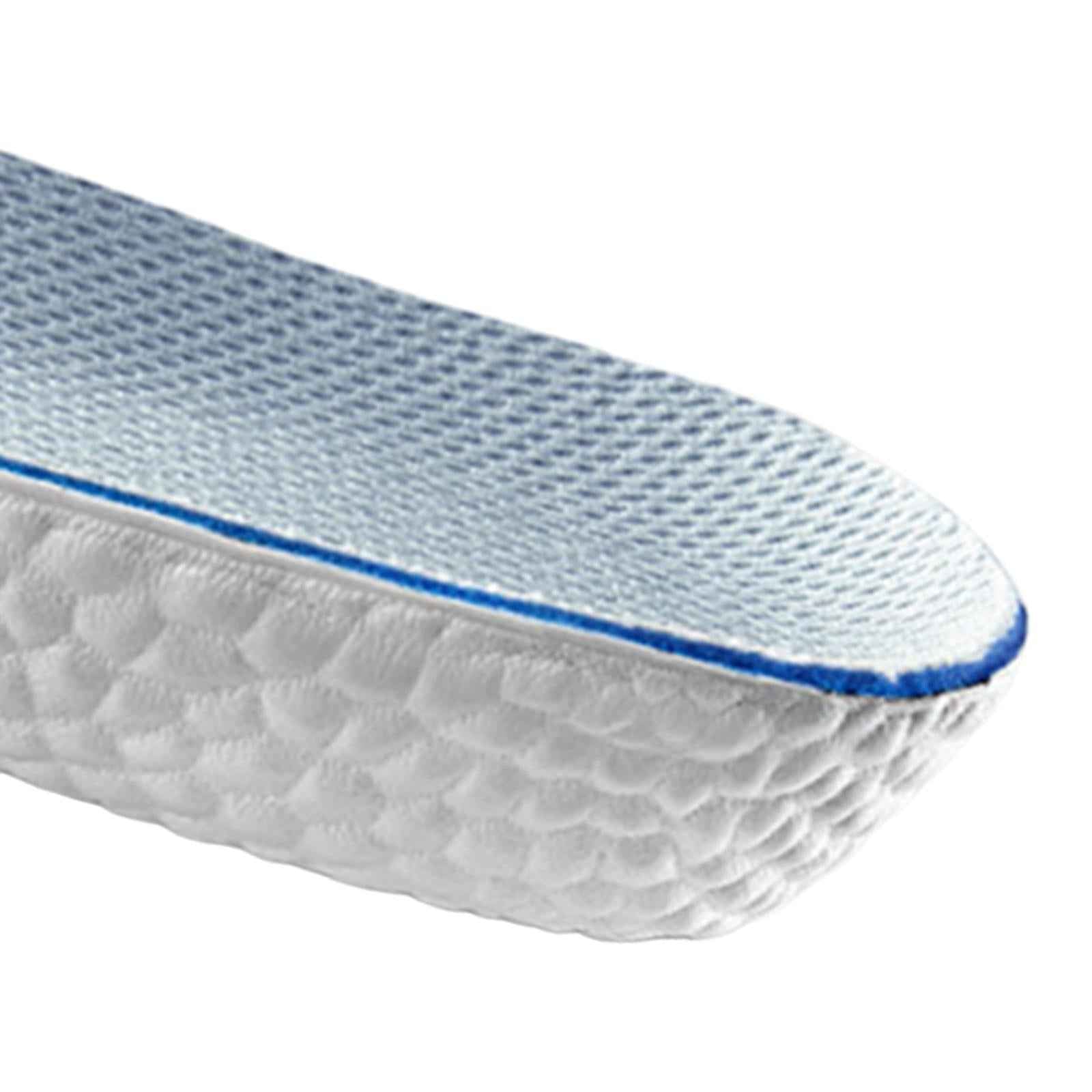 2 Pieces Invisible Heel Lift Inserts Shock Absorption for Long Time Standing 2.5cm